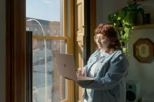 women with laptop
