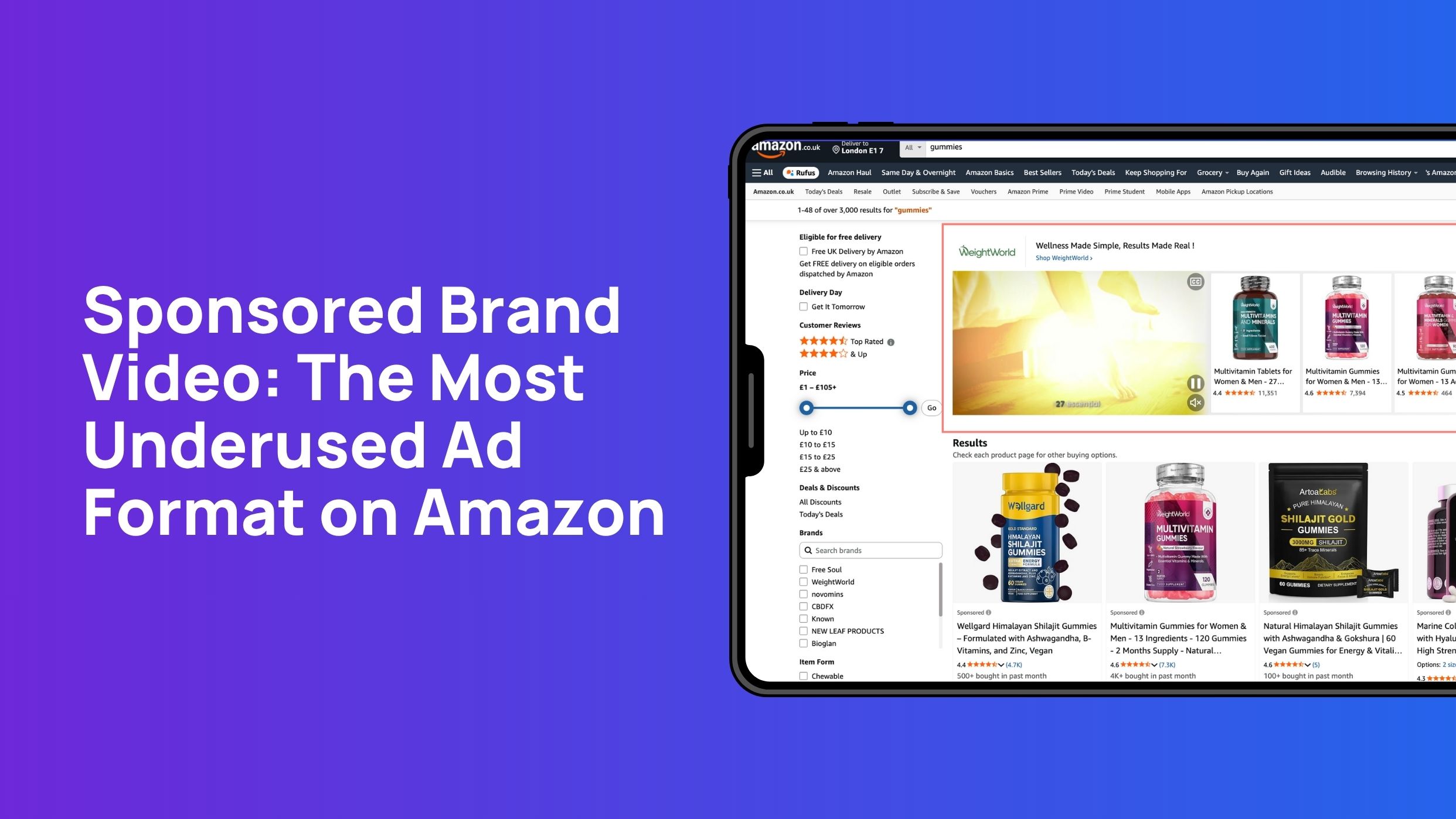Sponsored Brand Video: The Most Underused Ad Format on Amazon (and How to Win With It)