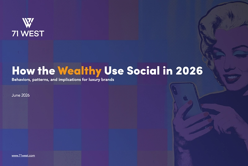 How the Wealthy Use Social in 2026 - Report