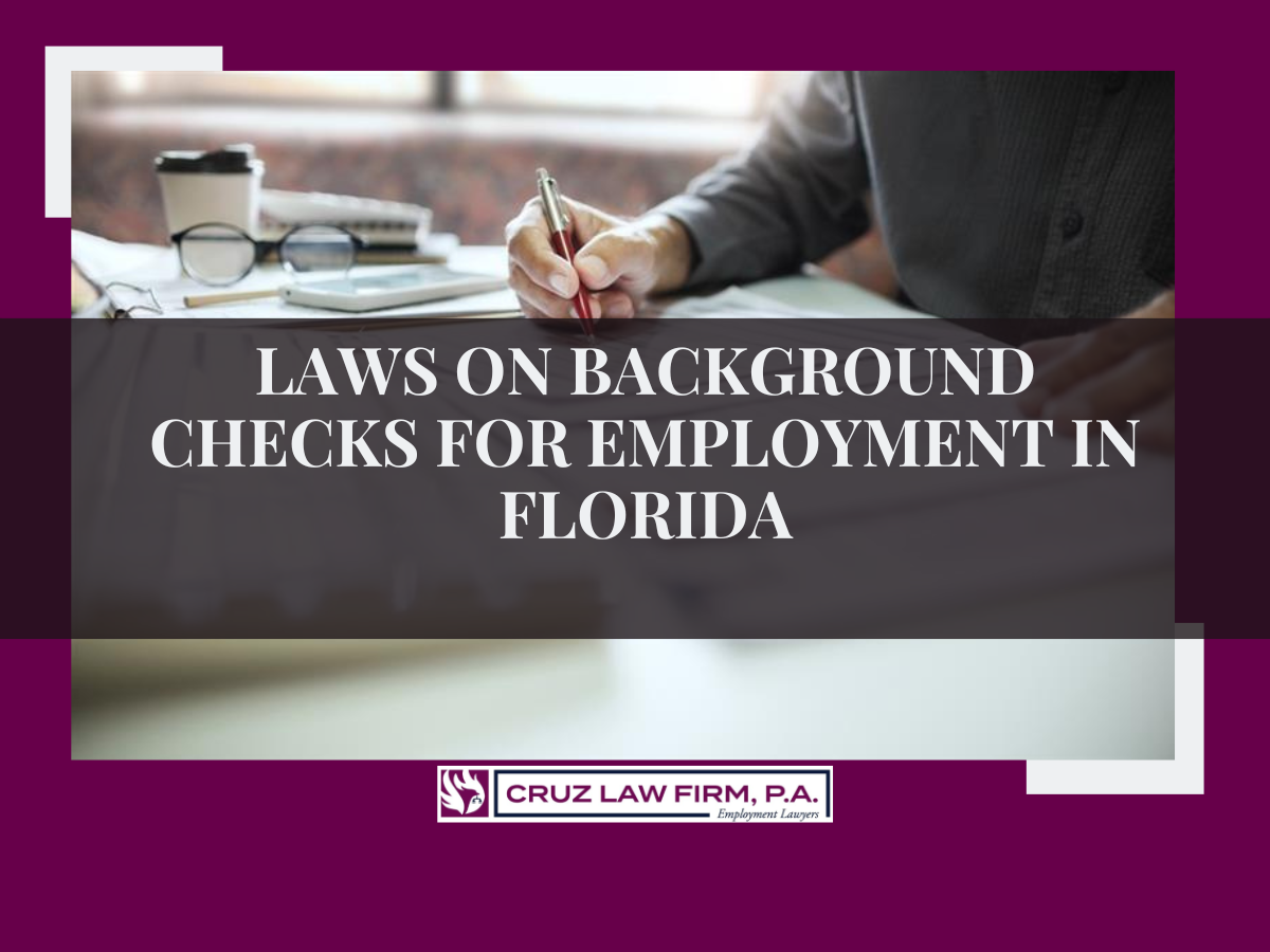 Laws on Background Checks