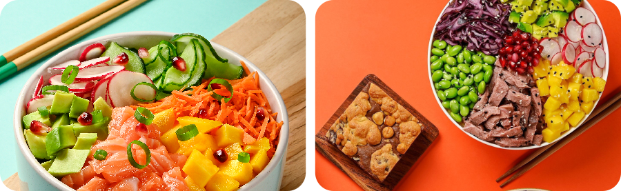 Des poké bowl gourmands et sains chez Bohebon