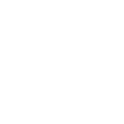 White clock icon with circular arrow indicating time or history.