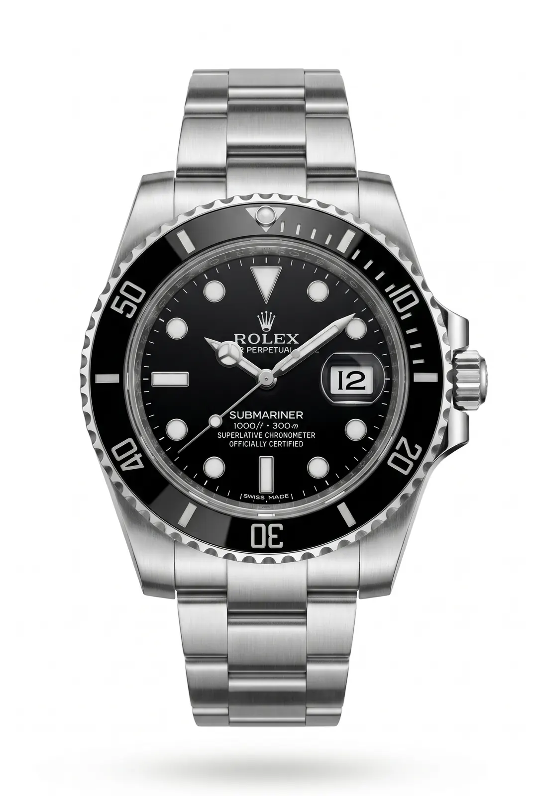 Rolex Submariner 11661OLN acero con dial negro y brazalete de acero, reloj icónico de alta gama en relojeria Buenos Aires
