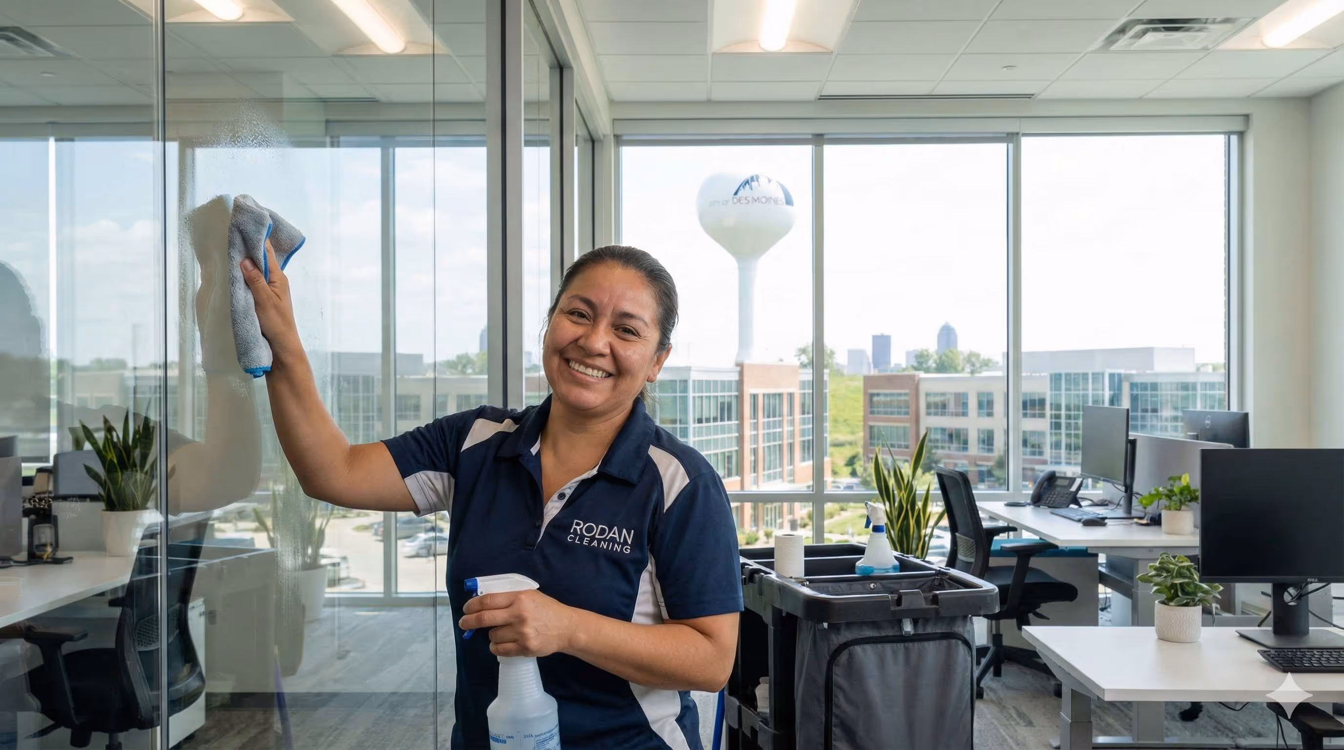 When your janitorial crew drops the ball, everyone notices. Rodan Cleaning delivers janitorial services in Johnston with the consistency your facility deserves.