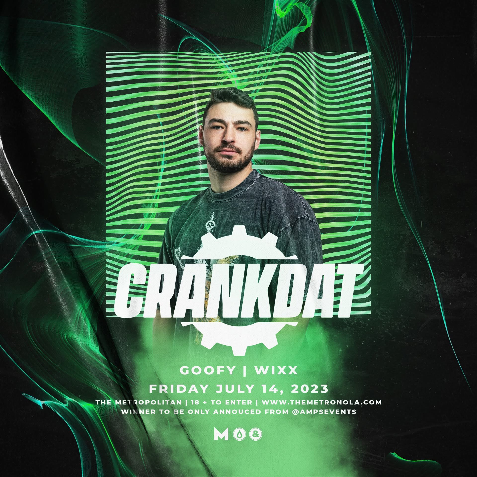 Crankdat event flyer