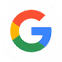 Google company logo with a multi-colored capital G.
