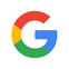 Google company logo with a multi-colored capital G.