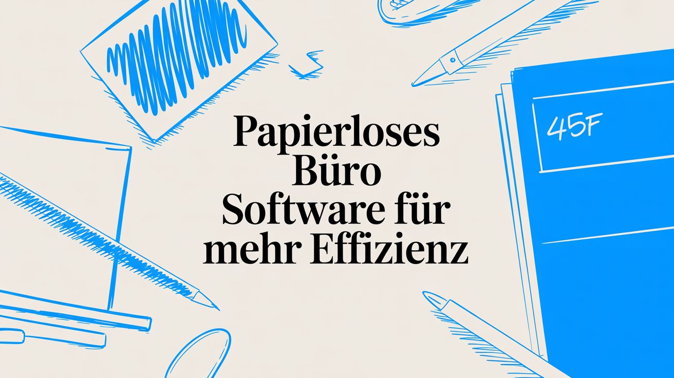Papierloses Büro Software für mehr Effizienz