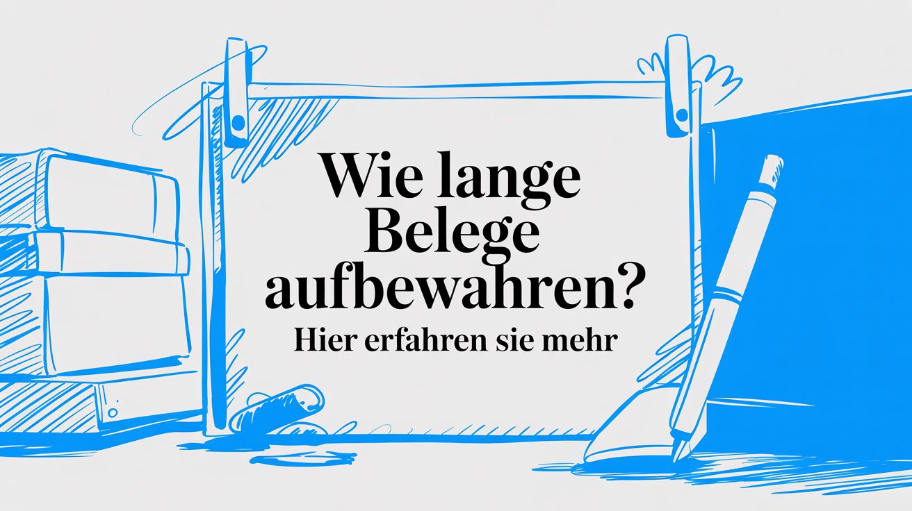 Wie lange Belege aufbewahren? Hier erfahren Sie mehr