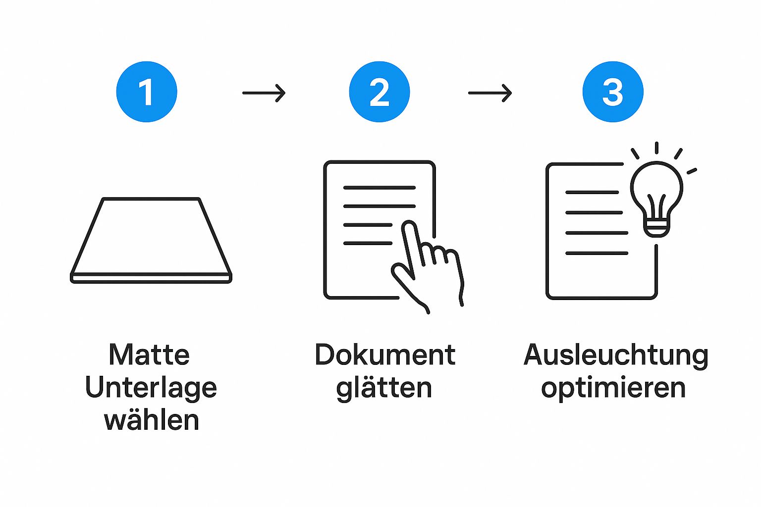 Infographic about dokumente scannen mit handy