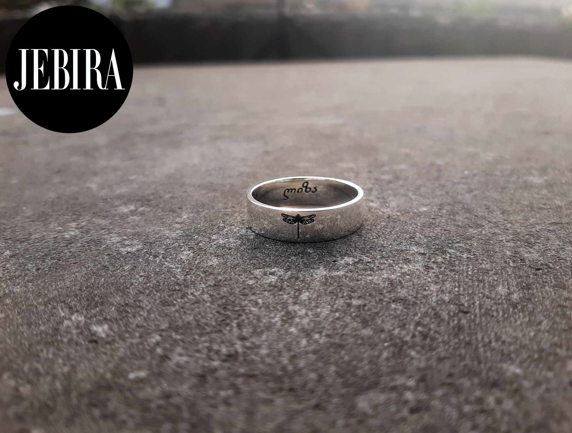 ვერცხლის სამკაული, ვერცხლის ბეჭედი ჭრიჭინას გამოსახულებით