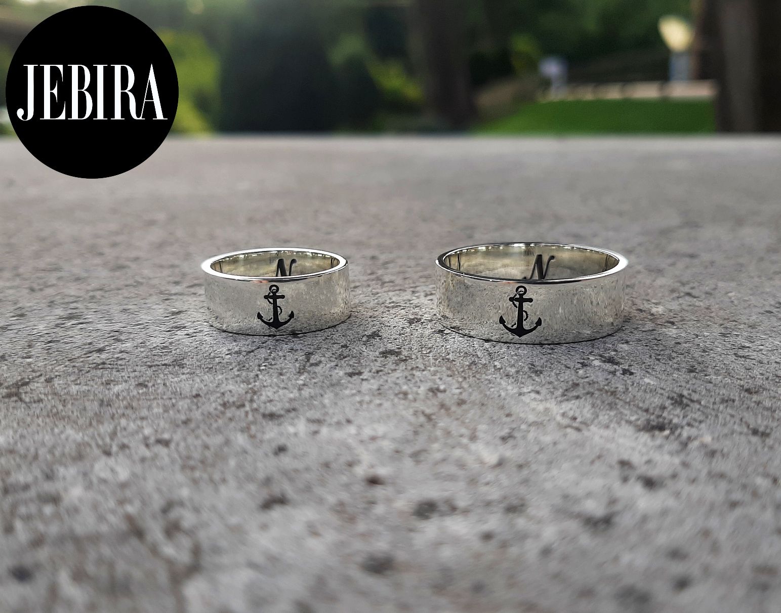 ვერცხლის სამკაული, ვერცხლის ბეჭედი ღუზის ნახატით