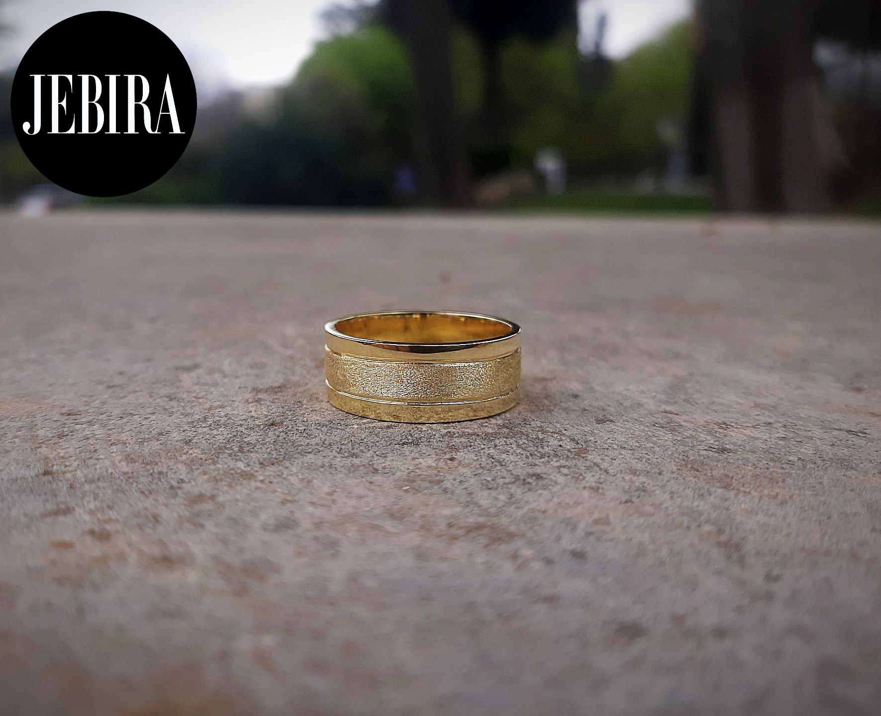 ვერცხლის სამკაული, ვერცხლის ბეჭედი შუა მატით და ინიციალით