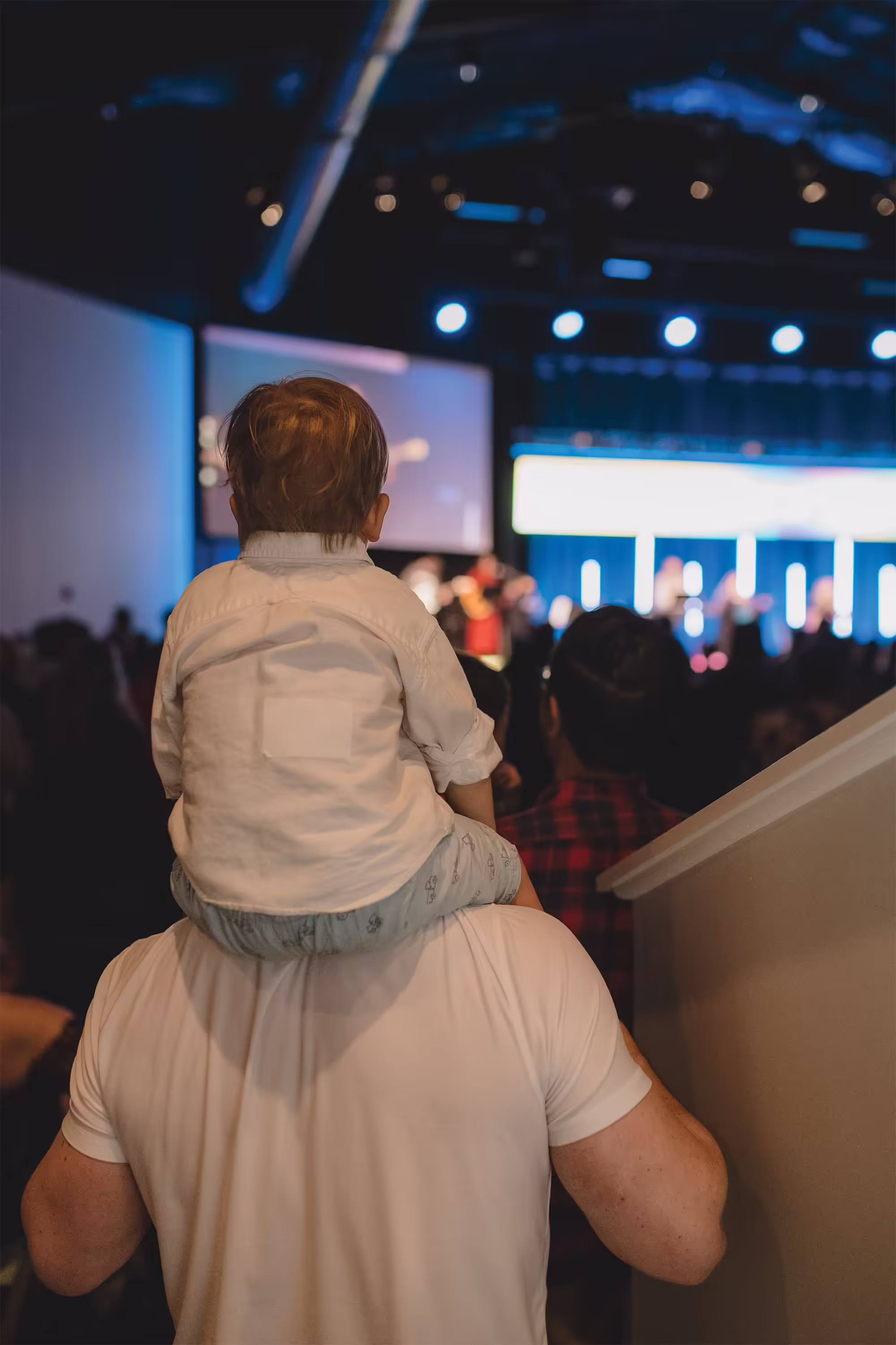 image of decorated altar during service (for a church & cathedral)