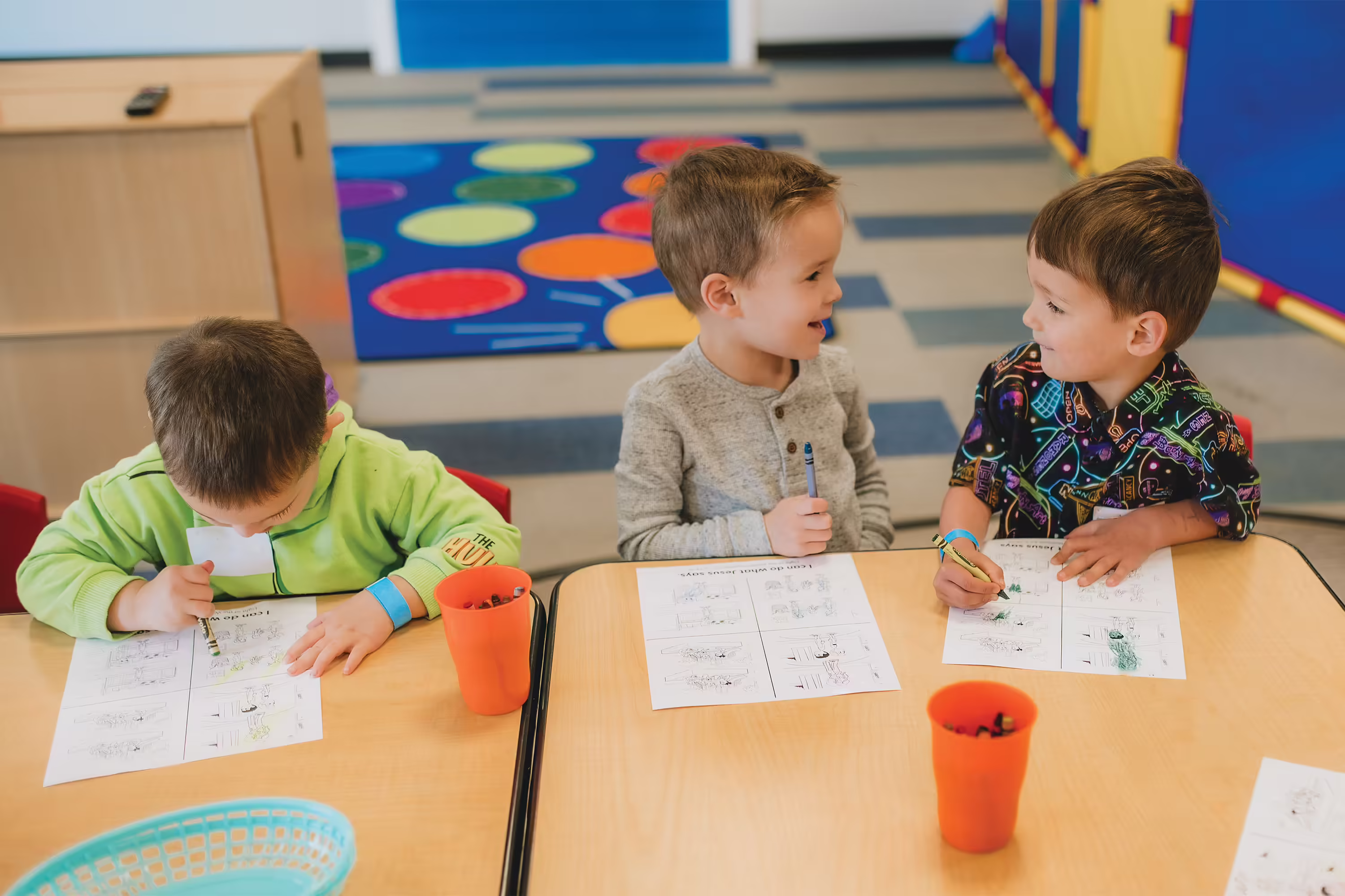 image of decorated altar during service (for a church & cathedral)