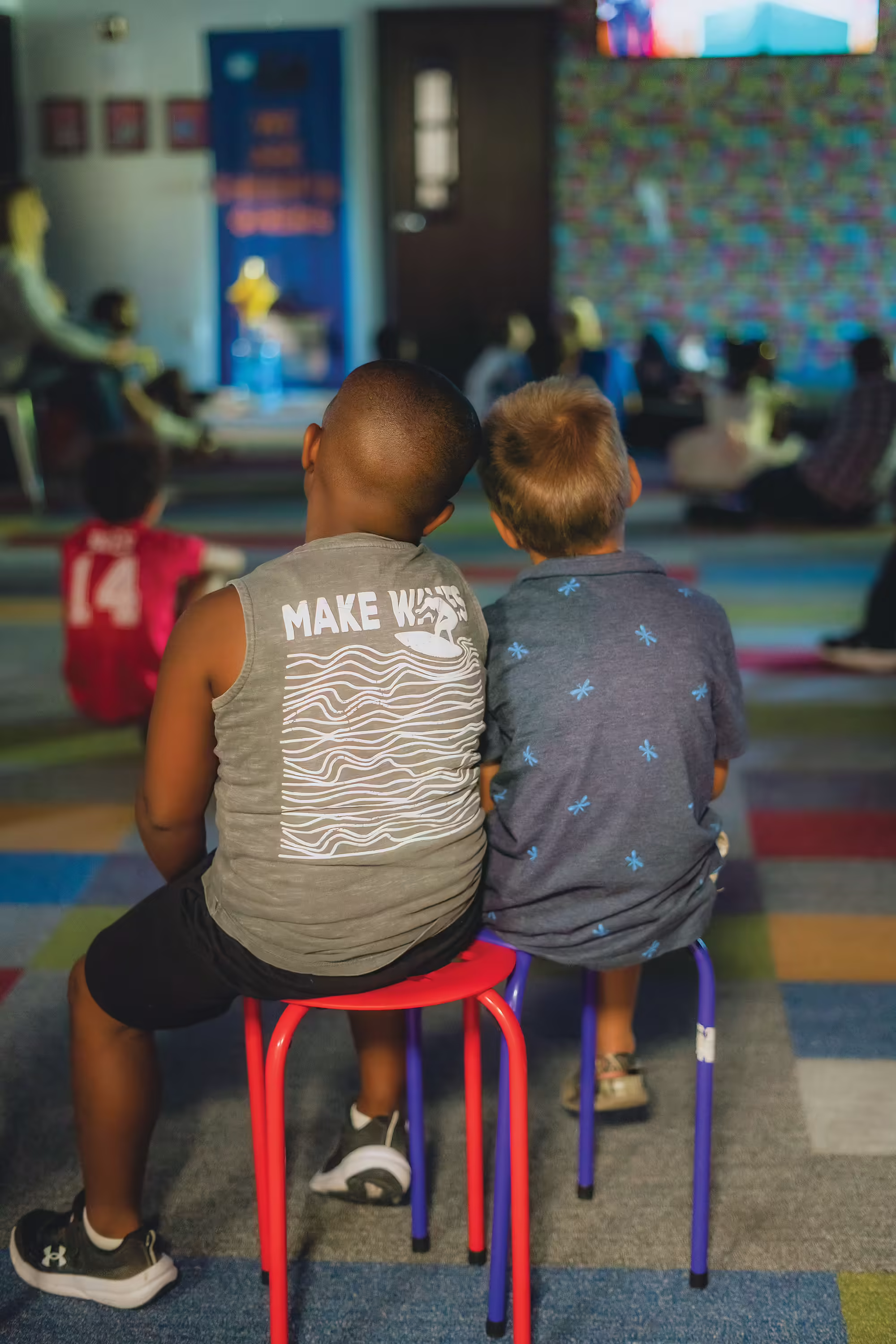 image of decorated altar during service (for a church & cathedral)