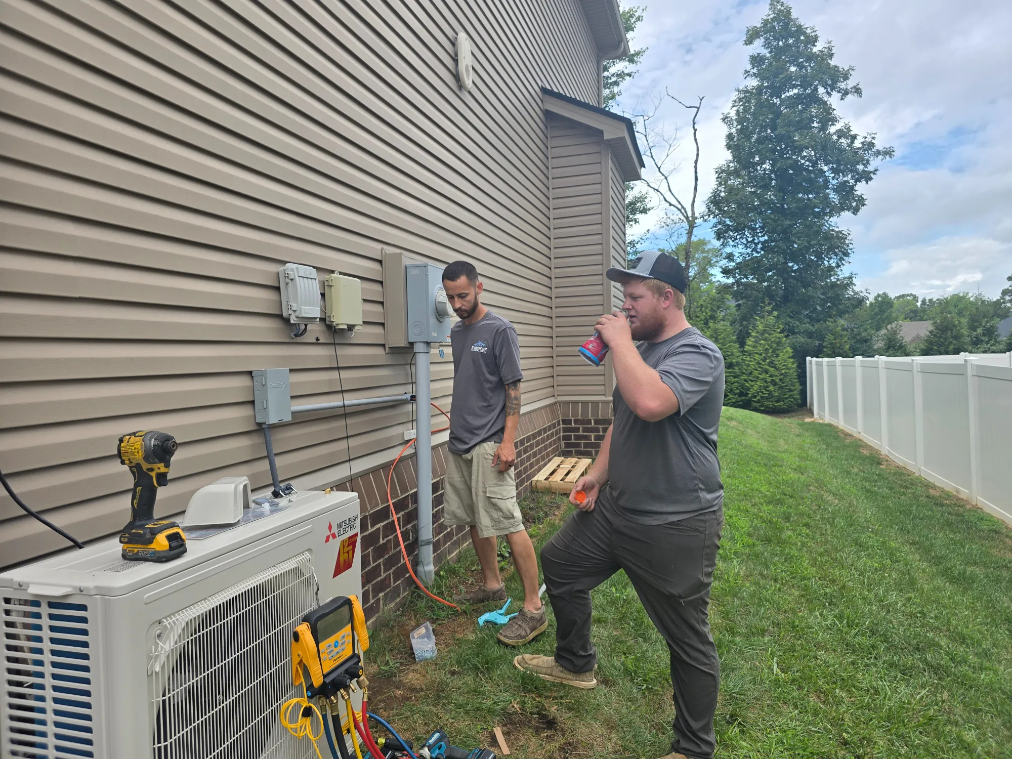 HVAC installation