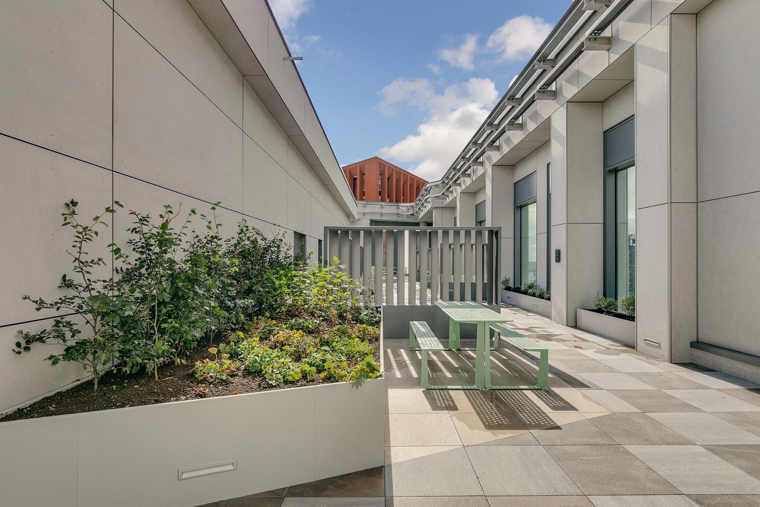 Mile Street roof terrace