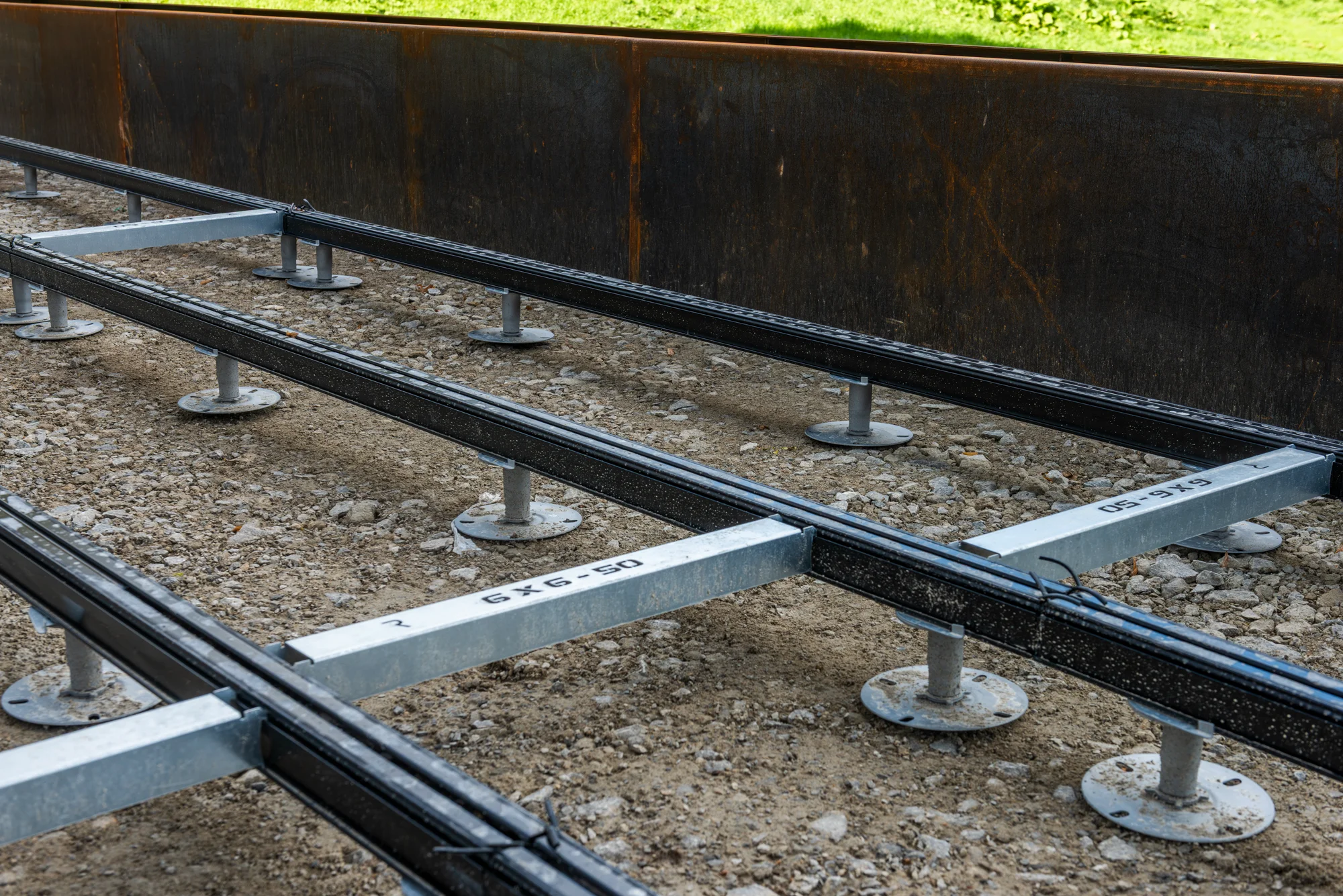 Support structure scene