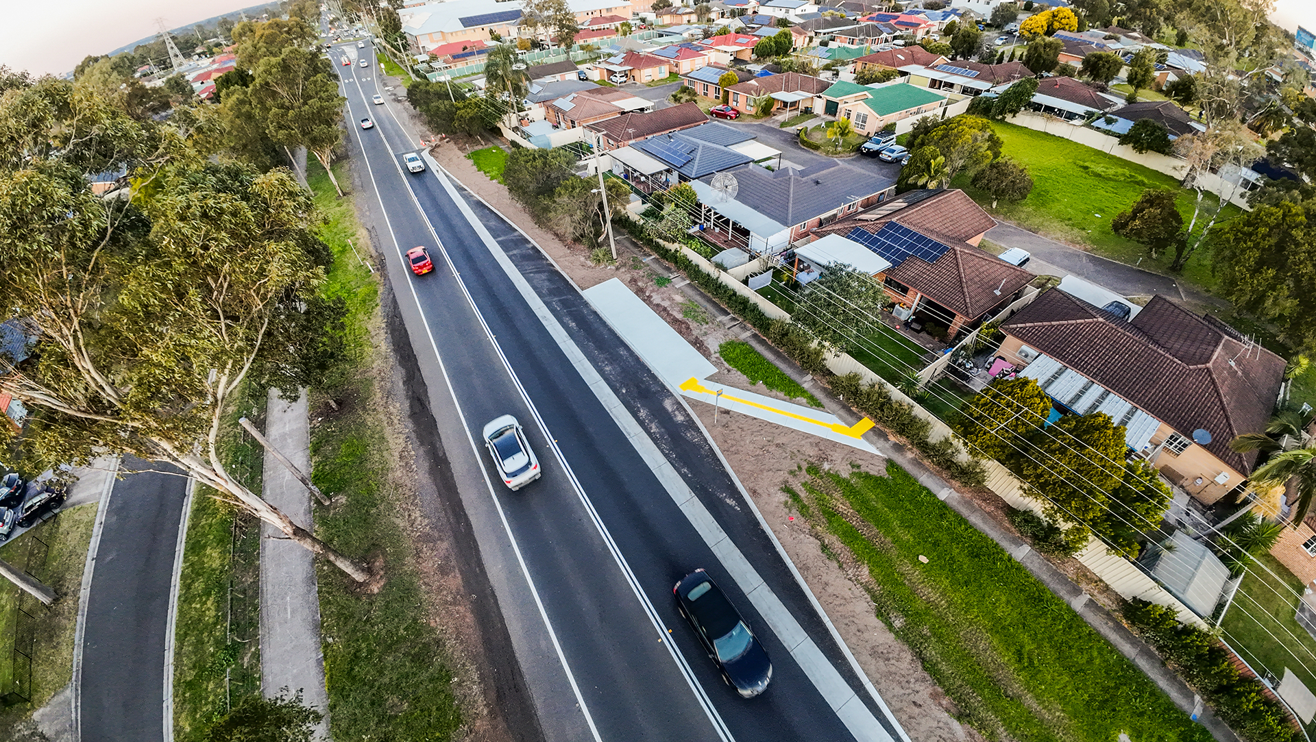 Bus Bay Construction Mount Druitt