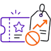 Icon of an eye representing visibility or view.