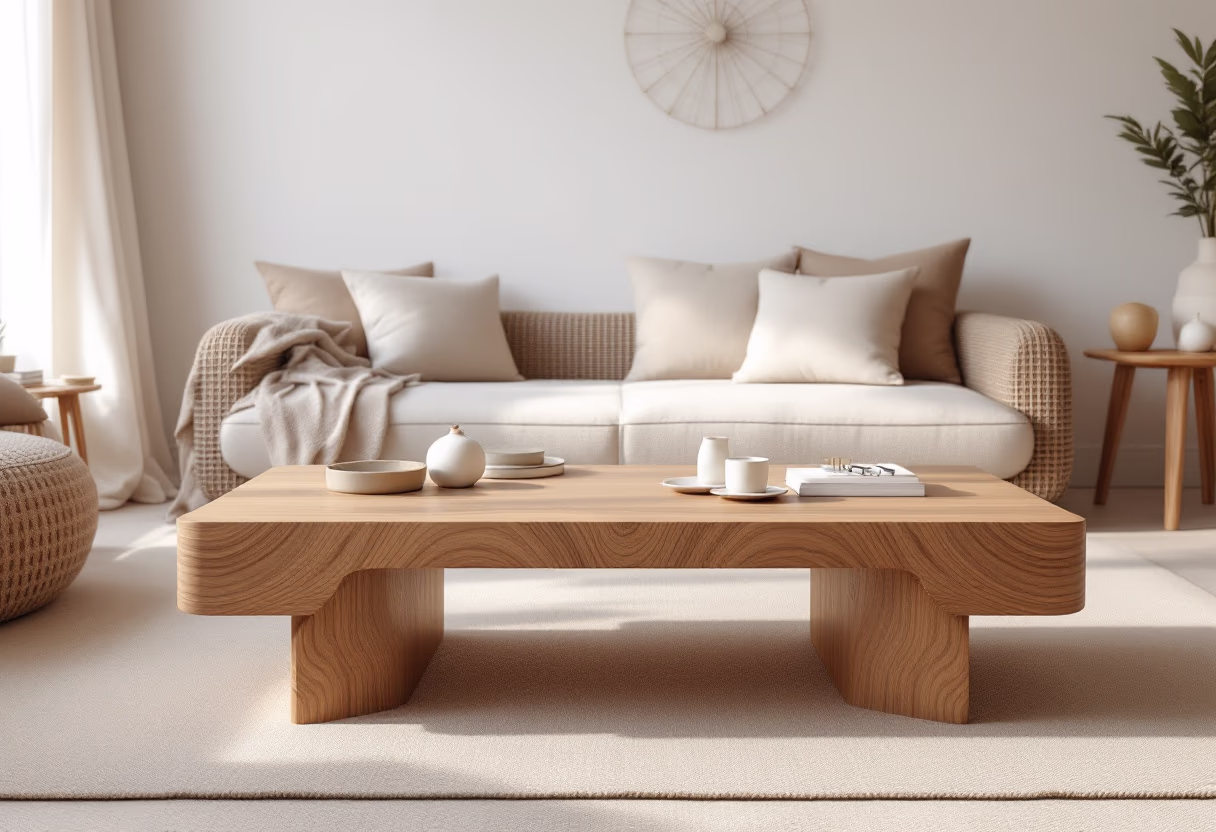 image of premium wooden coffee table