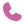 Pink heart-shaped icon.