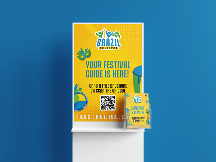 Store wall sign mockup with the redesigned Asian Dragon Logo