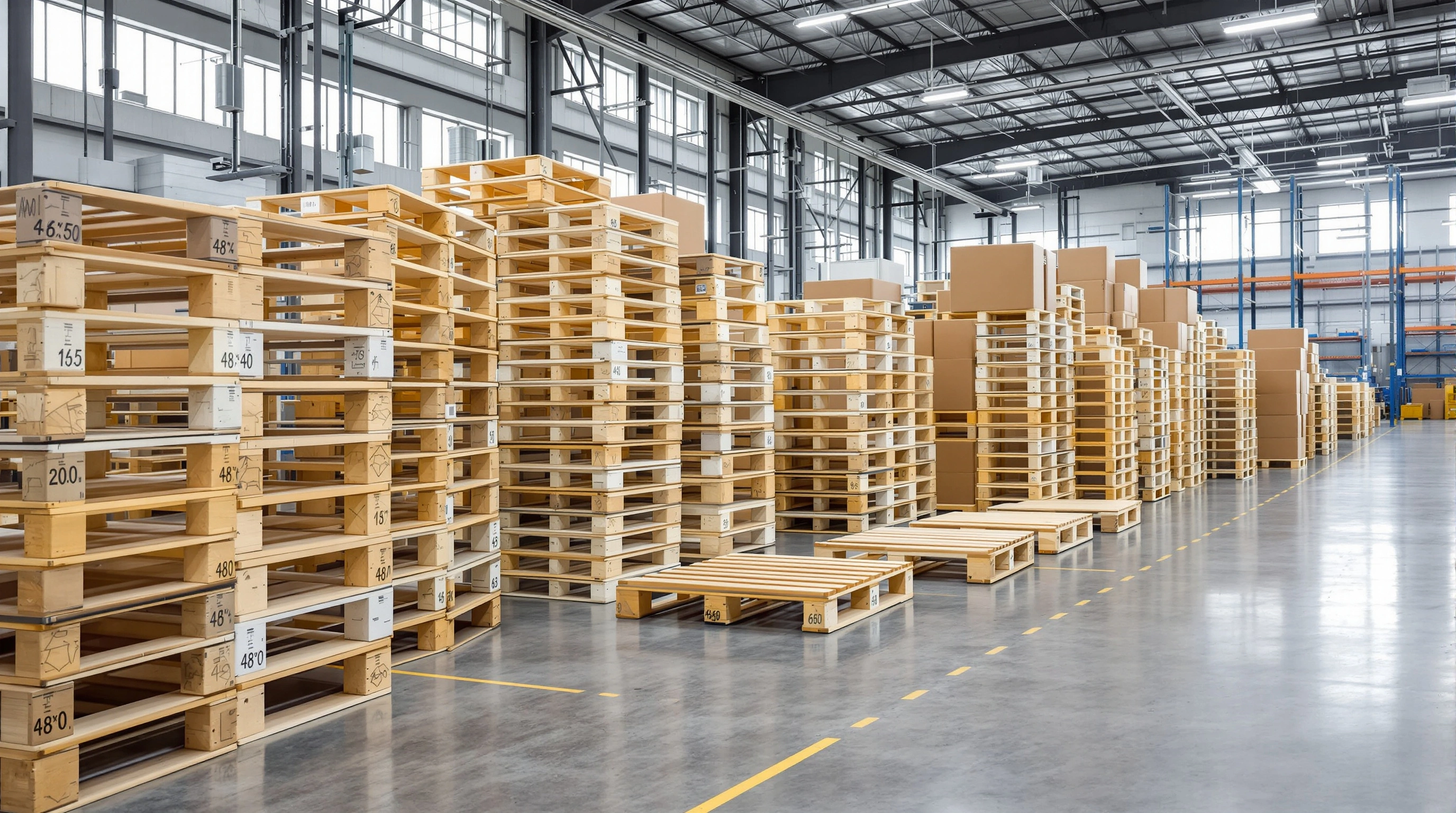 Multi-trip pallet applications with reusable pallets for multiple uses#1.9