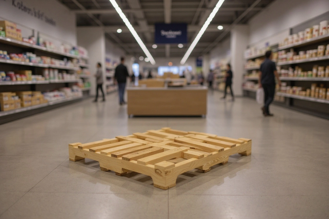 Retail industry pallet solutions for store displays and customer-facing environments#1.4