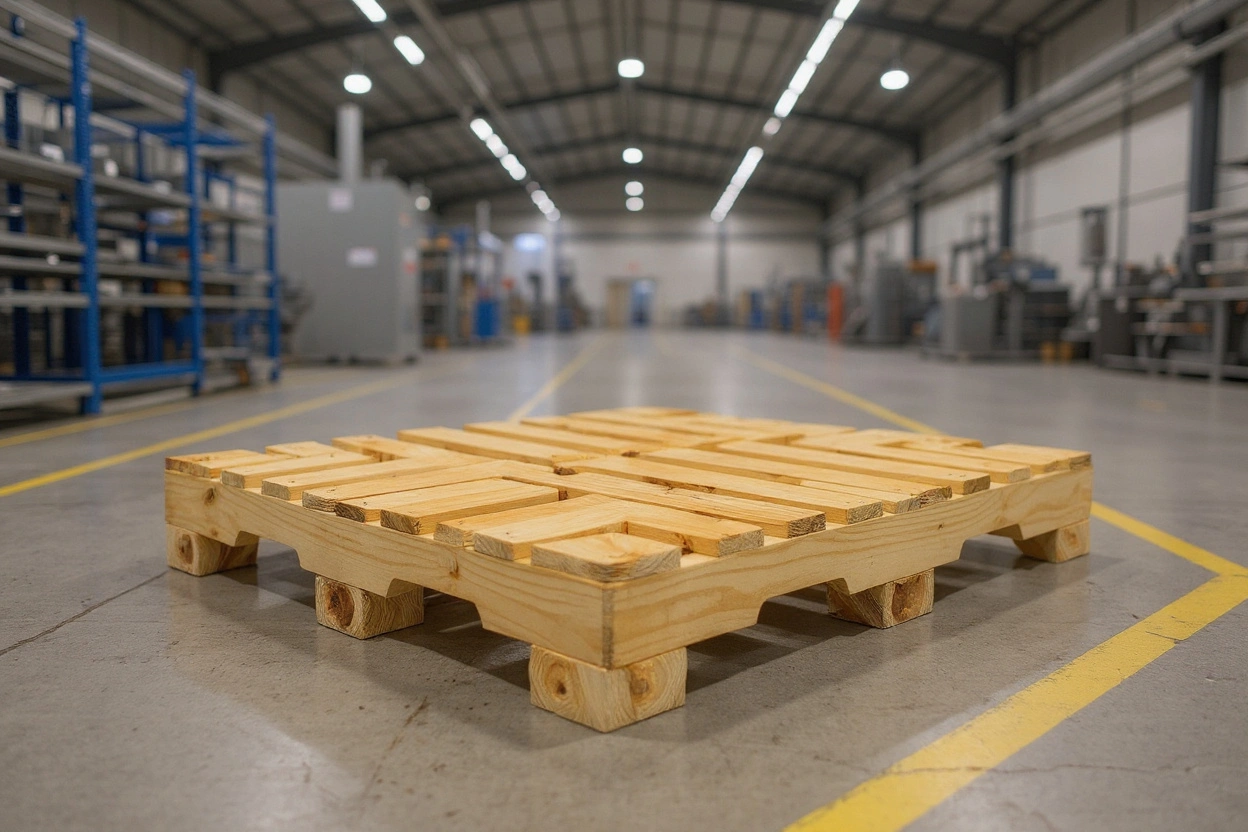 Manufacturing industry heavy-duty pallet solutions for production facilities#1.4
