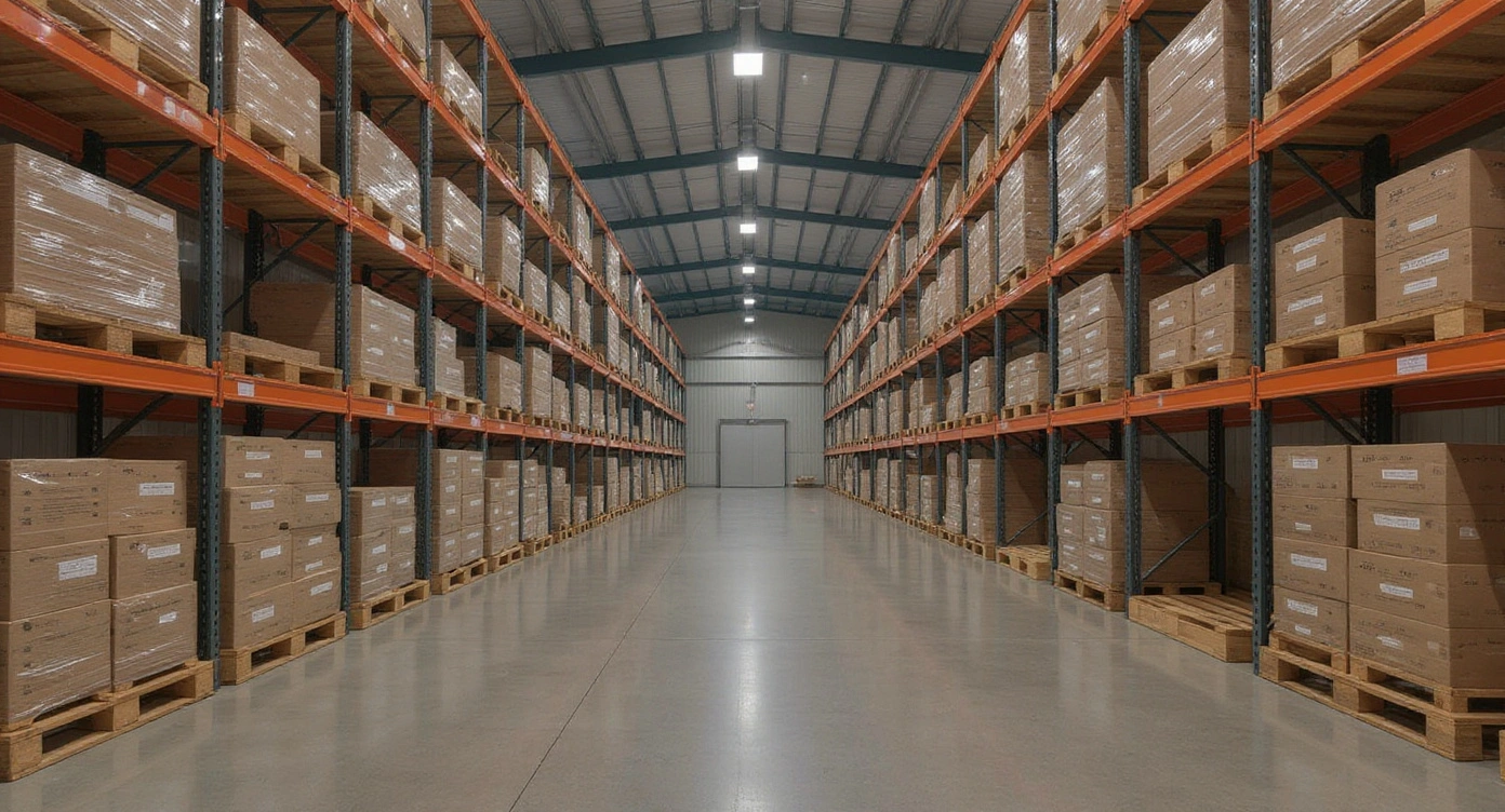 Retail distribution center pallet storage Columbus supply chain logistics#1.9