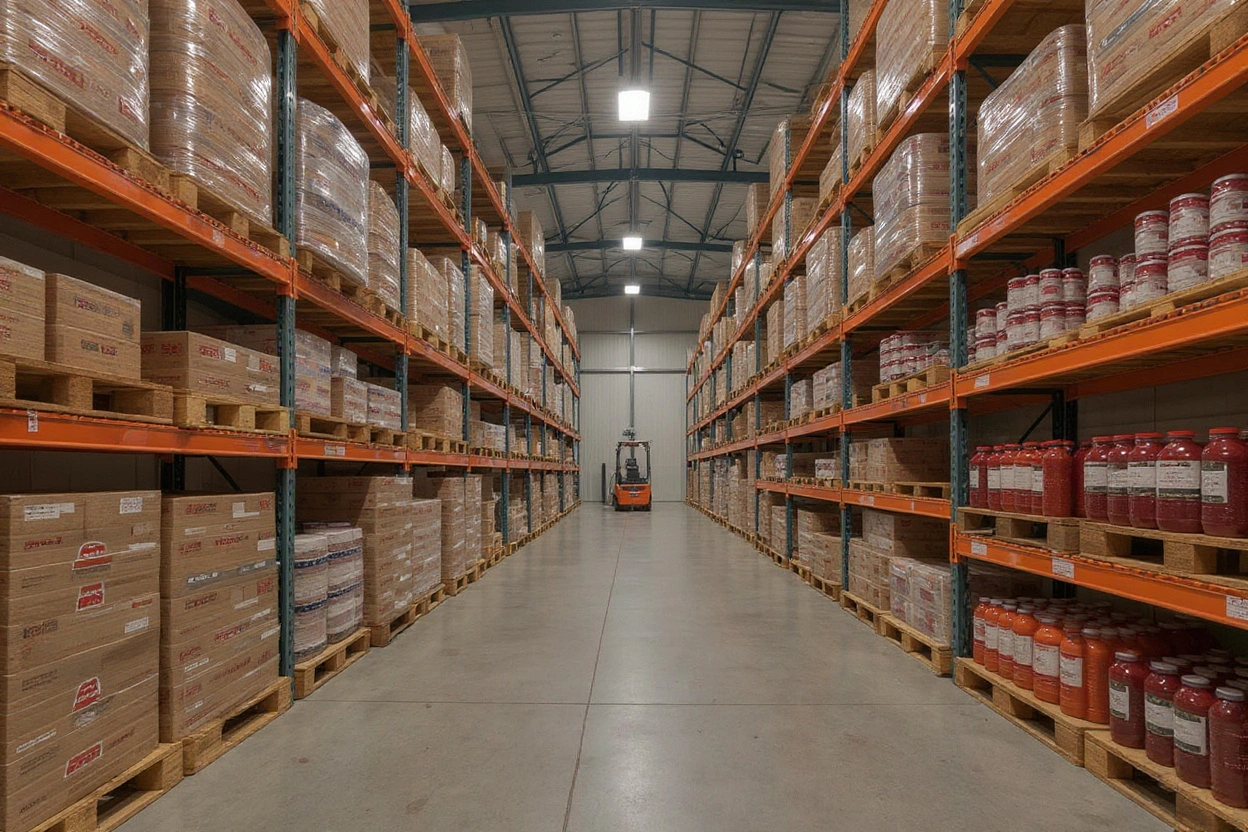 Food and beverage industry Detroit warehouse pallets#1.6