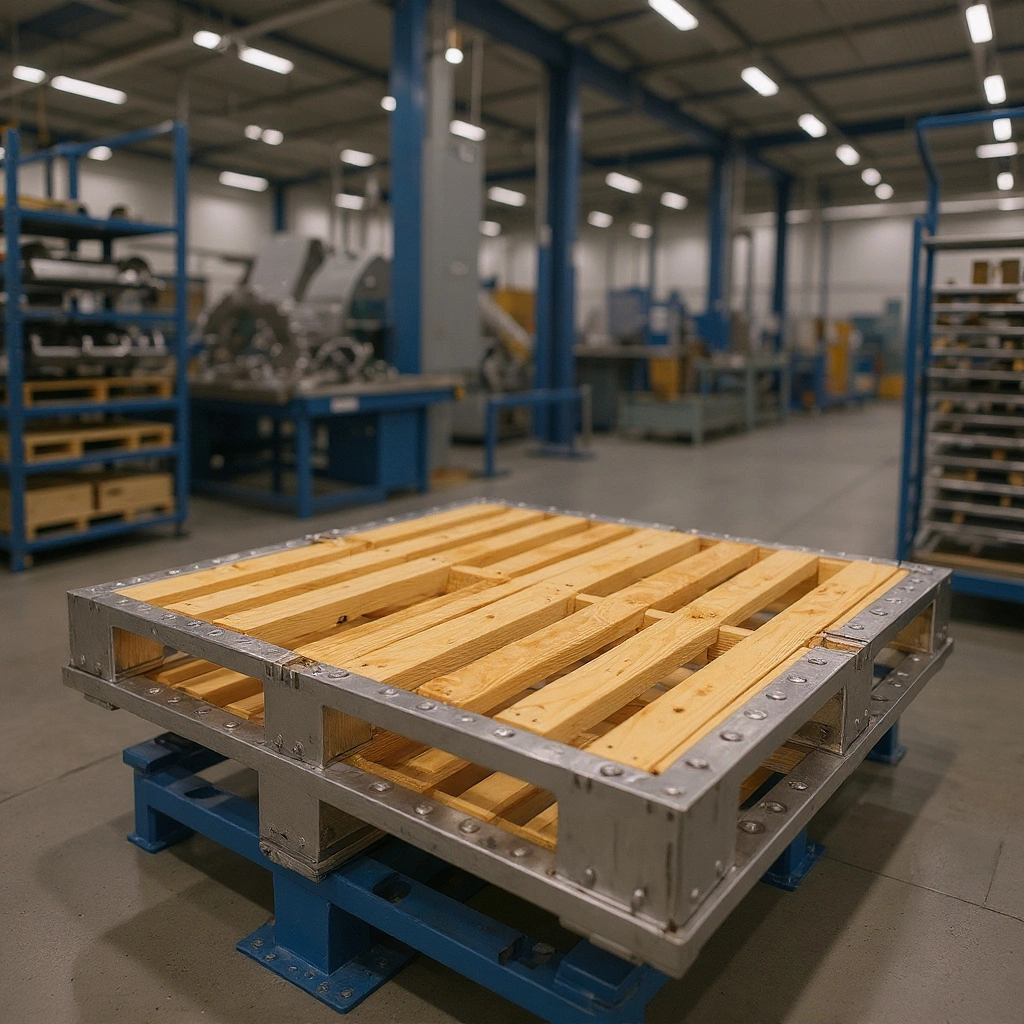 Automotive industry pallet solutions for parts handling and assembly line operations with high load capacity#1.0