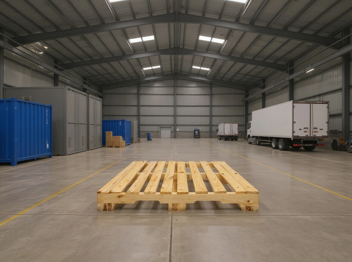 Logistics and transportation industry using premium pallet solutions#1.3
