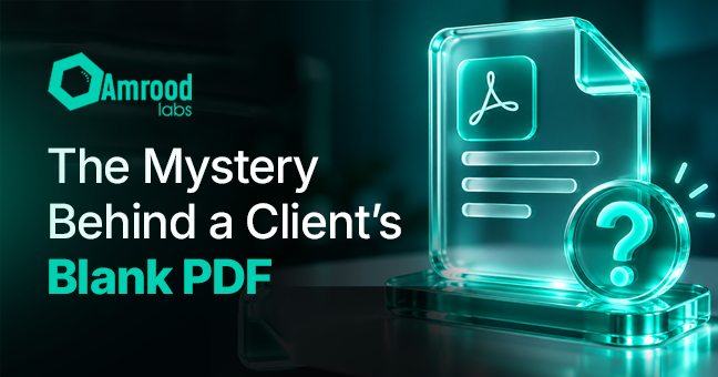 PDF Rendering Error: Why a Client's PDF Came Out Blank (And We Couldn't Reproduce It)