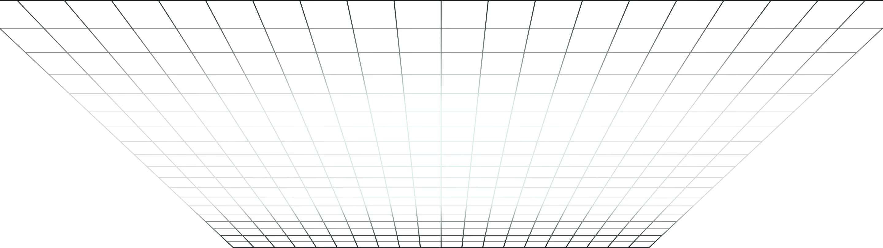 Artsy perspective grid paper with geometric squares converging for artistic drawing techniques online.