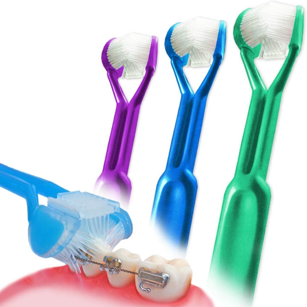 DenTrust Three-Sided Braces Toothbrush
