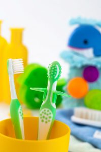 Silicone toothbrush for kids