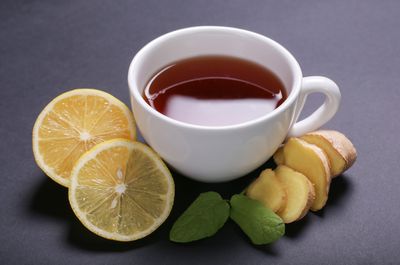 cup of lemon tea