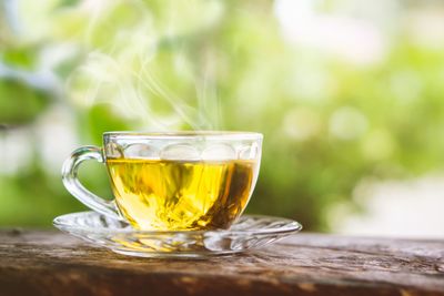 cup of green tea