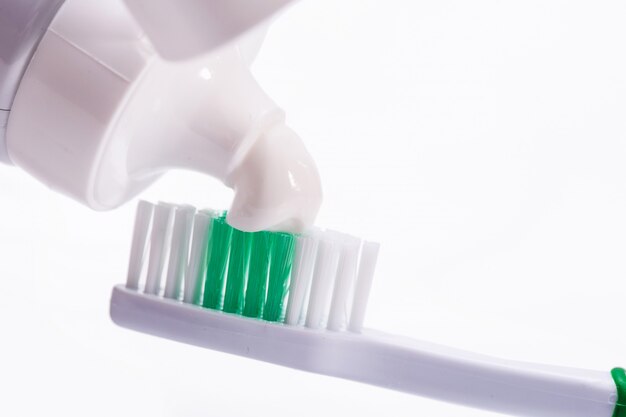 Fluoride Toothpaste helps prevent acid erosion and strengthens tooth enamel.