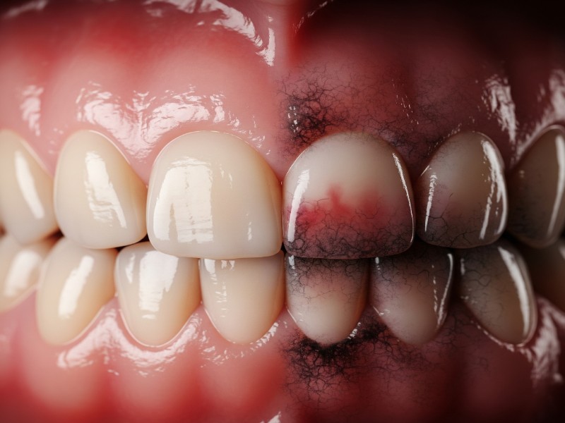 The shadow of tobacco on Gums