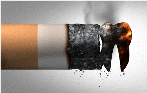 Image of  cigarette being used 