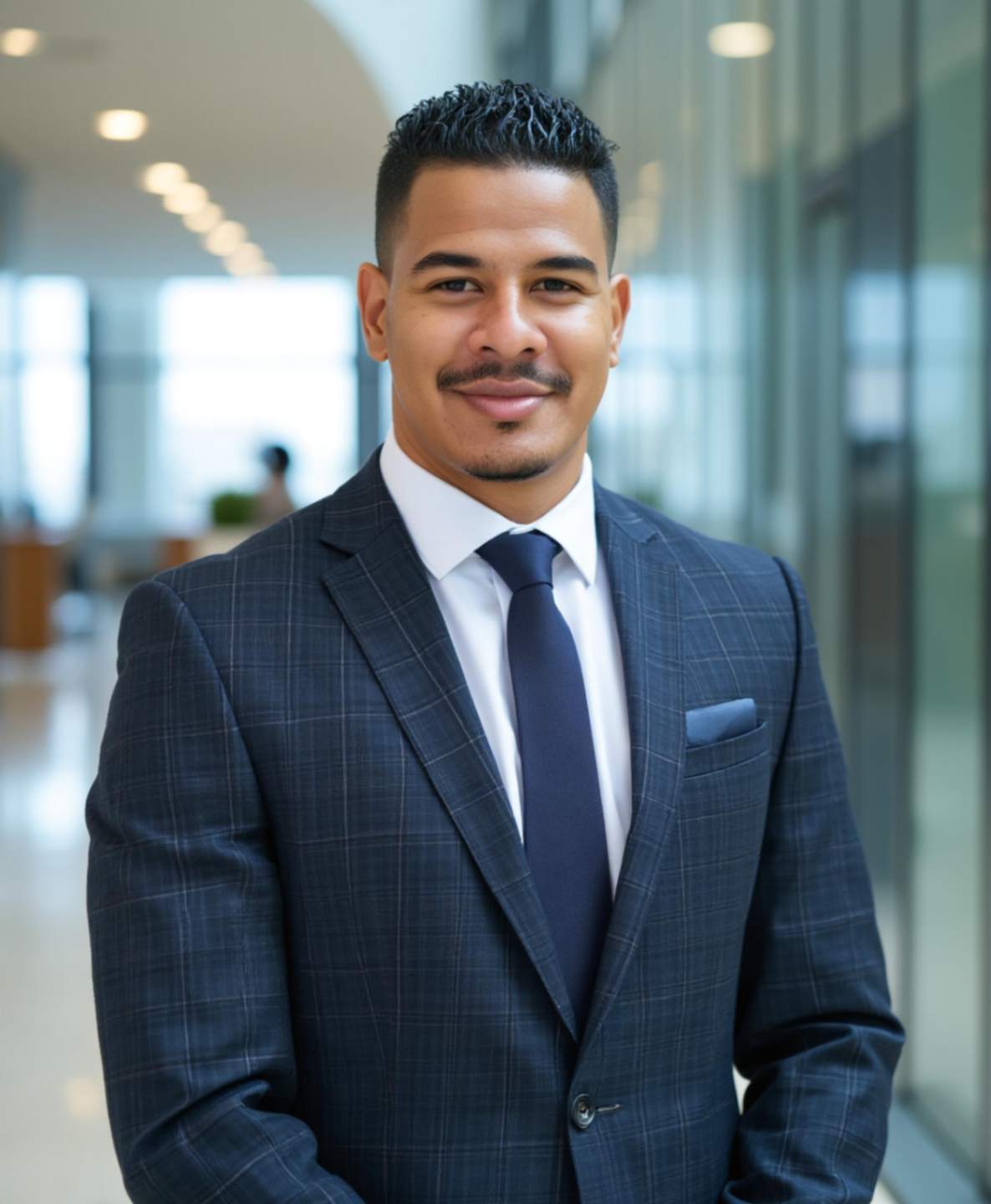 Portrait corporate de Joey Prianon en costume