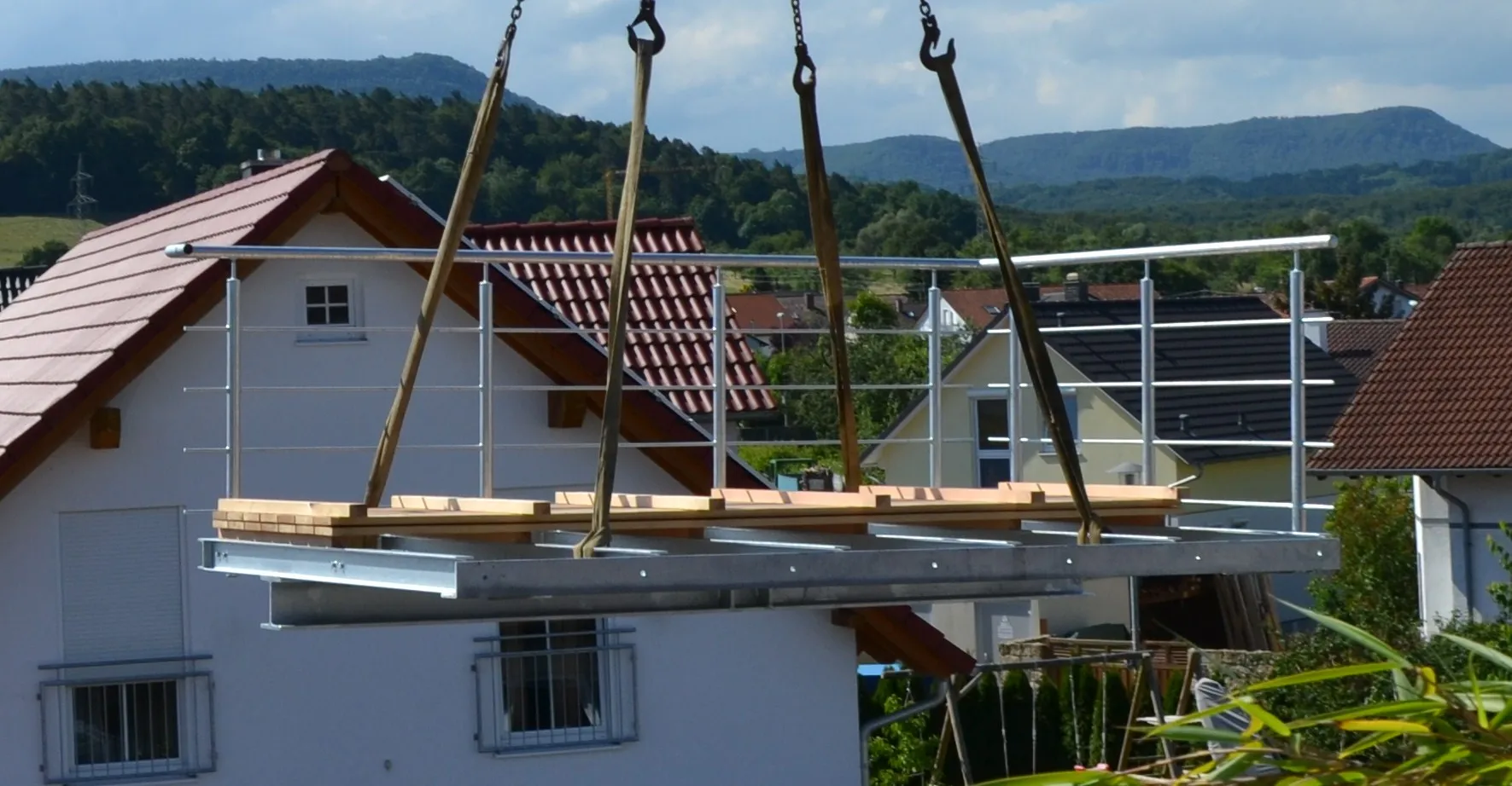 Neubau eines Wohnhauses mit Dachkonstruktion im Bereich Tragwerksplanung von Sigler Schumer Spieth
