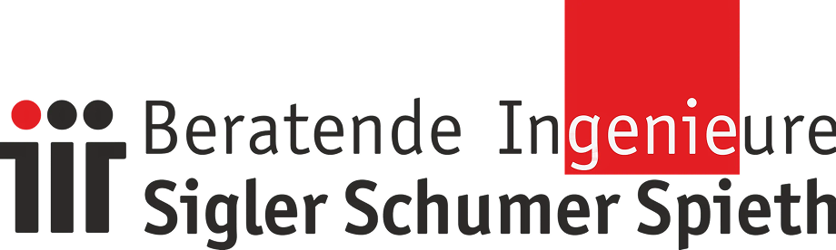 Firmenlogo Sigler Schumer Spieth mit stilisiertem Ingenieur-Symbol
