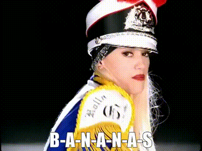 YARN | B-A-N-A-N-A-S | Gwen Stefani - Hollaback Girl | Video clips by quotes | f9285dde | 紗