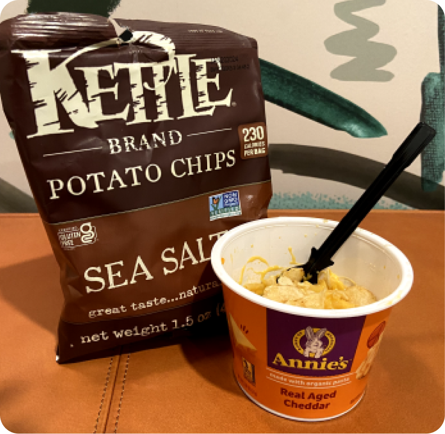 Office Pantry Lunch Mac and Cheese Hack