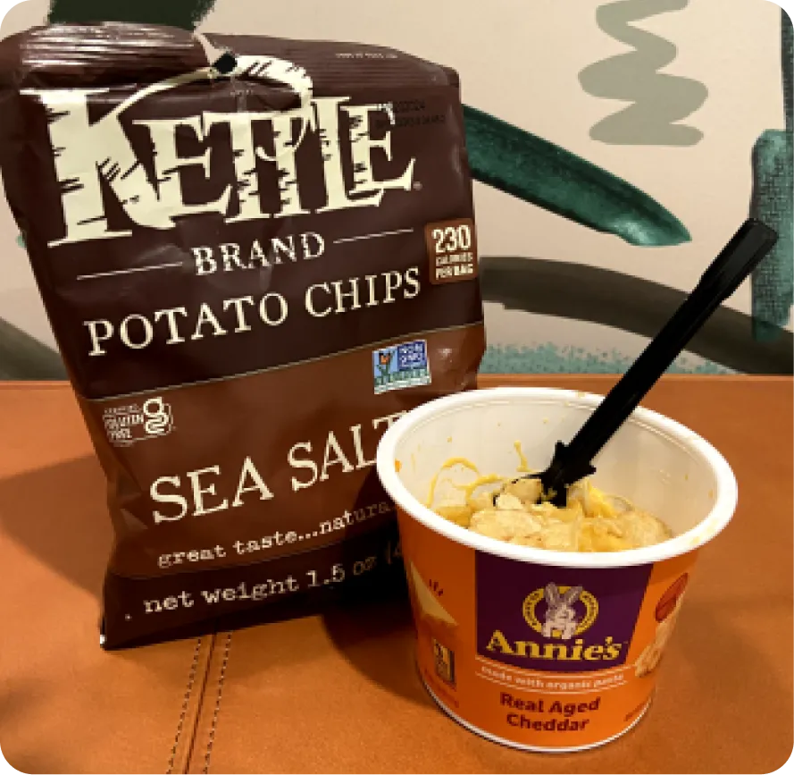 Office Pantry Lunch Mac and Cheese Hack